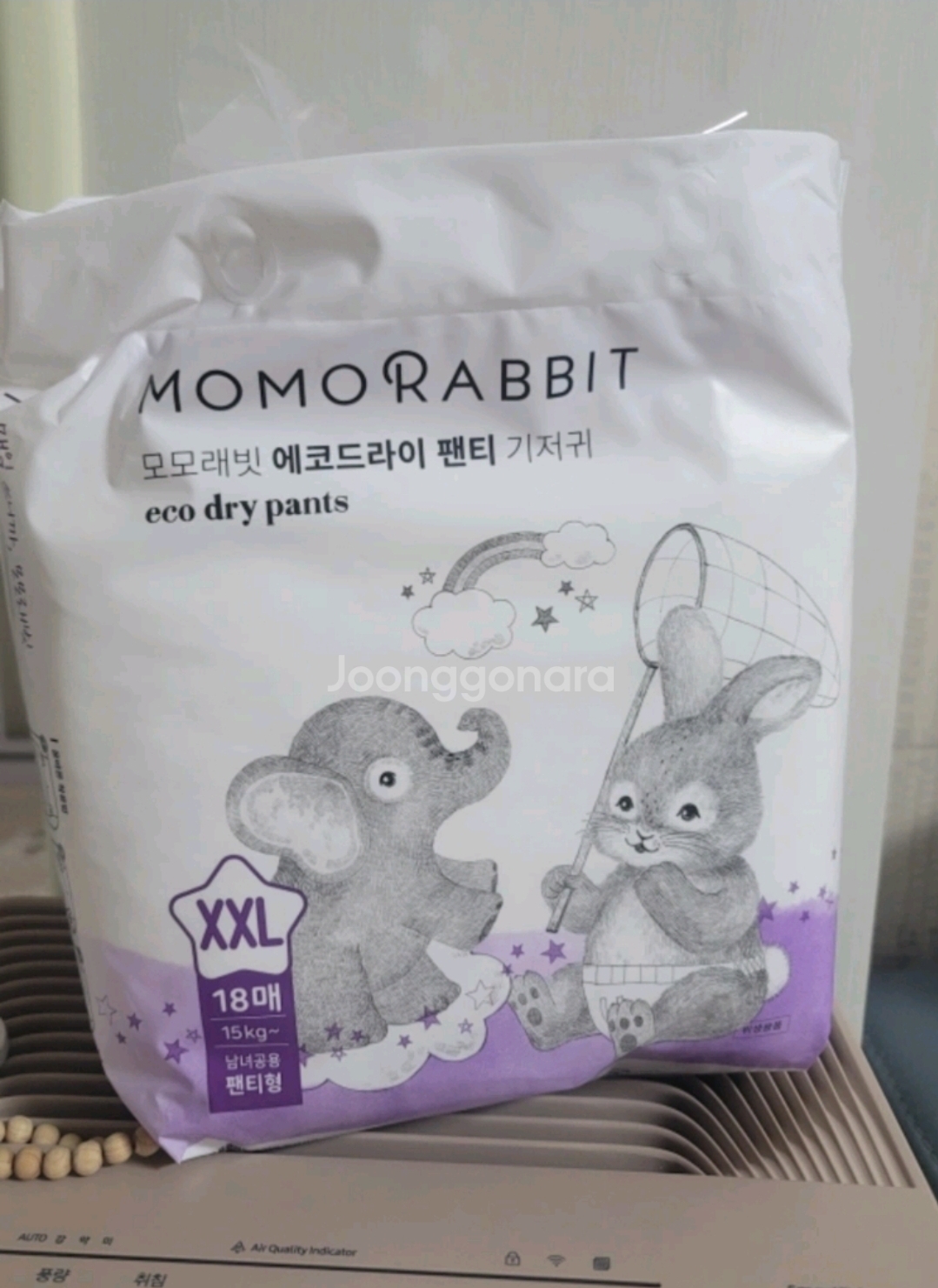 모모래빗 기저귀